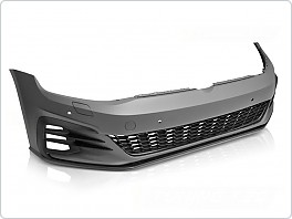 Přední nárazník VW Golf 7, 2017-2019 GTI styl s PDC