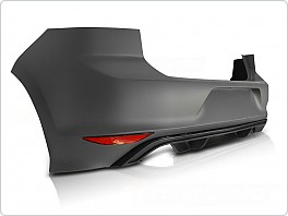 Zadní nárazník VW Golf 7, 2013-2017 R Look