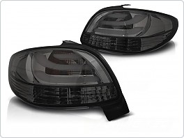 ZADNÍ SVĚTLA, LAMPY LED PEUGEOT 206, 1998-, kouřové