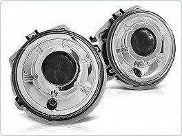 Přední světla Mercedes W461, G-clase, 1992-2006, chrom LPME67