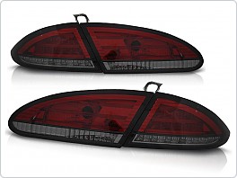 Zadní světla, lampy LED Seat Leon, 2005-2009, kouřové, červené LDSE12