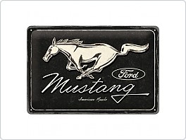 Plechová cedule Ford Mustang, 20x30cm