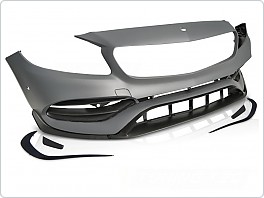 Přední nárazník Mercedes A-class, W176, 2015-2018, PDC, AMG A45 style