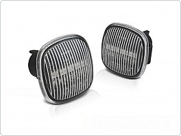 Boční LED dynamické blinkry Audi A3,A4, LED, SEQ, bílé