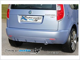 Difuzor zadního nárazníku Škoda Roomster, SPORT, hladký pro lak