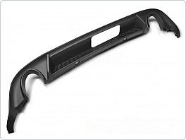 Zadní difuzor SPORT, VW Golf 7, dvojitý výfuk