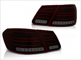 Zadní světla LED BAR, Mercedes W212, E-Classe, sedan, 2009-2013, červené, kouřové LDME88