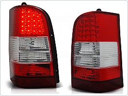 Zadní světla, lampy LED Mercedes Vito W638, 1996-2003, bílé, červené LDME32