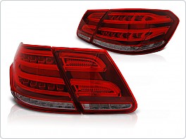 Zadní světla, lampy Mercedes W212, classe E, 09-13, sedan, LED, červené, kouřové LDME96