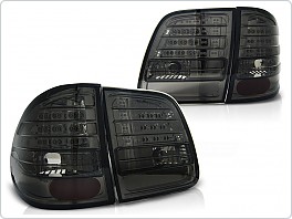 Zadní světlomety, lampy LED Mercedes W210 Combi, E-classe, 1995-2002, kouřové LDME91