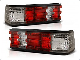 Zadní světla, lampy Mercedes W190-201, 1982-1993, bílé, červené LTME10