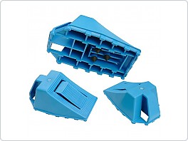 Klín pod kolo s brzdou