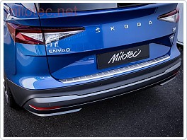 Práh pátých dveří s výstupky, ABS Alu brush, Škoda Enyaq, 2020-