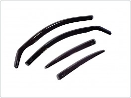 Plexi ofuky oken, deflektory, Audi Q5 II, 2016-, přední + zadní