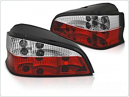 Zadní světla, Peugeot 106, 1996-2003, červeno-bílé