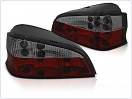 Zadní světla, Peugeot 106, 1996-2003, červeno-kouřové