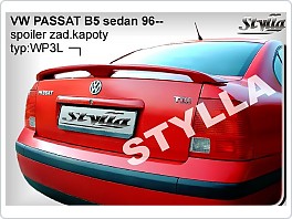 Křídlo WP3, zadní spoiler, VW Passat 3BG, SEDAN 01-04, výprodej