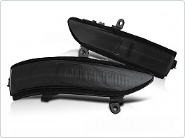 Boční blinkry na zpětná zrcátka, Subaru Forester 2011-2013, LED, SEQ, černé