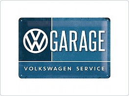 Plechová cedule VW Garage 20x30cm