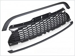 Přední maska Mini Cooper, 2010-2014, R56/R57/R55, JCW style, matná černá