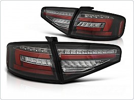 Zadní světla, světlomety, Audi A4 B8,sedan, 2012-2015, LED, černé, OEM LED