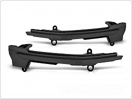 Boční LED dynamické blinkry do zrcátek Seat Ateca 2016-, kouřové