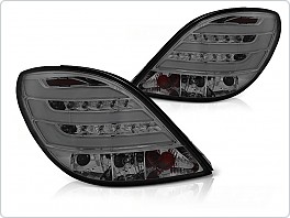ZADNÍ SVĚTLA, LAMPY, PEUGEOT 207, 3D/5D, 2005-2009, LED kouřové