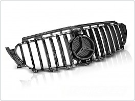 Přední maska Mercedes W213, 2016-2018, GT-R styl, leskle černá