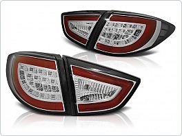 Zadní světla, lampy LED Hyundai ix35, 2009-2013, čiré, chrom LDHU01