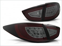 Zadní světla, lampy LED Hyundai ix35, 2009-2013, kouřové, červené LDHU05