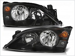 Přední světlomety, světla, lampy Ford Mondeo, 2001-2007, černé black LPFO36