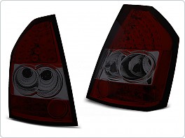 Zadní světla, lampy LED Chrysler 300C, 2009-2010, červená kouřová LDCH13