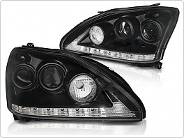 Přední světla LED Lexus RX 330,350 2003-2008 černá