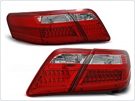 Zadní světla, lampy LED Toyota Camry 6 XV40, 2006-2009, čiré, červené LDTO04