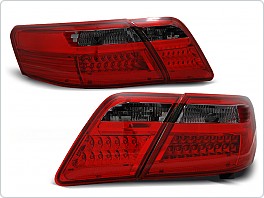 Zadní světla, lampy LED Toyota Camry 6 XV40, 2006-2009, kouřové, červené LDTO05