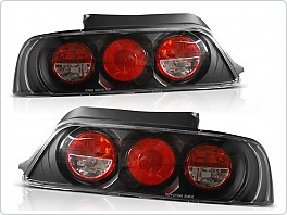 Zadní světla, lampy Honda Prelude, 1997-2001, čiré, černé black LTHO20