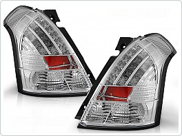 Zadní světla LED Suzuki Swift chrom krystal