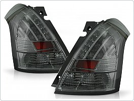 Zadní světla, lampy LED Suzuki Swift, 2005-2010, kouřové LDSI03