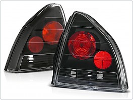 Zadní světlomety, světla, lampy Honda Prelude, 1992-1997, čiré, černé black LTHO09