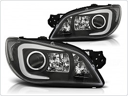 Přední světla LED TubeLight Subaru Impreza II GD 2006-2007 černá