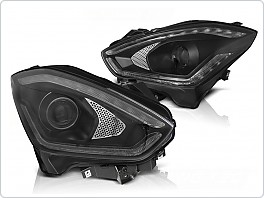 Přední světla Suzuki Swift 2017-, černé s led dynamický blinkrem