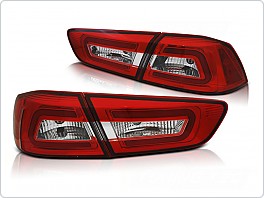 Zadní světla Mitsubishi Lancer 8 sedan 2008-2011, červená