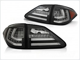 Zadní LED světla, světlomety, lampy Lexus RX III 350, 2009-2012, LED, SEQ, černé
