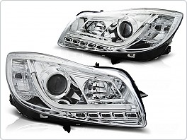 Přední světla Opel Insignia, 2008-2012, Tube Light, LED, chrom LPOP94