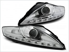 Přední světla Ford Mondeo, 2007-2010, LED Daylight, chrom LPFO52