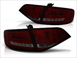 Zadní světla, světlomety, lampy Audi A4 B8 sedan, 2008-2011, LED bar, červené, kouřové LDAU98