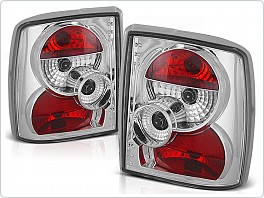 Zadní světla, lampy Opel Vectra A, 1988-1995, čiré, chrom LTOP16