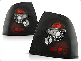 Zadní světlomety, světla, lampy Opel Vectra B, 1999-2002, čiré, černé black LTOP30
