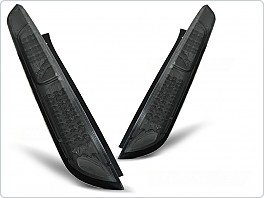 Zadní světlomety, lampy LED Ford Focus, 2008-2010, hatchback, kouřové LDFO34