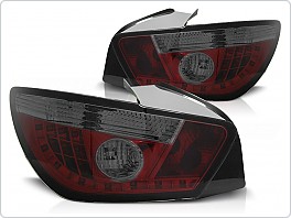 Zadní světla, lampy LED Seat Ibiza 6J 3dveř., 2008-, kouřové, červené LDSE15